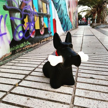 PuppyShine – Lámpara de Mesa LED de Perro Scottie Juguetón