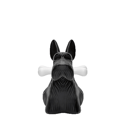 PuppyShine – Lámpara de Mesa LED de Perro Scottie Juguetón