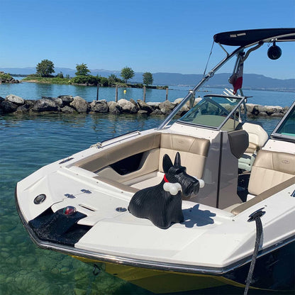 PuppyShine – Lámpara de Mesa LED de Perro Scottie Juguetón