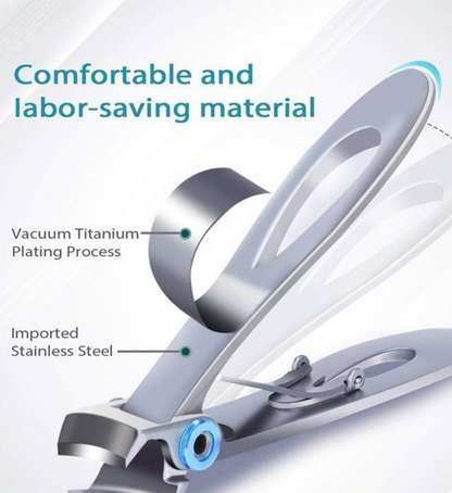 Ergonomic Nail Clippers for Thick Nails – Precision Trimmer with Durable Stainless Steel Construction-4