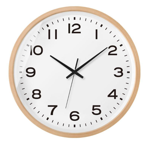 NordWood - Sleek Scandinavian Wooden Clock