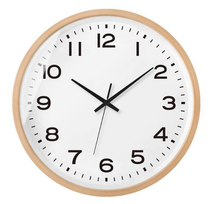 NordWood - Sleek Scandinavian Wooden Clock