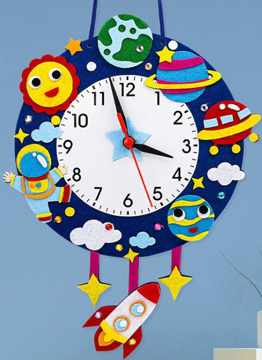 StellarTick - Reloj de Pared Estrellado Brillante