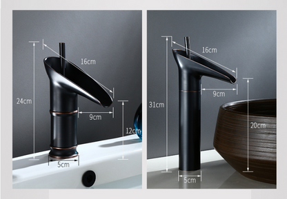 AquaScape - Retro Waterfall Bathroom Faucet