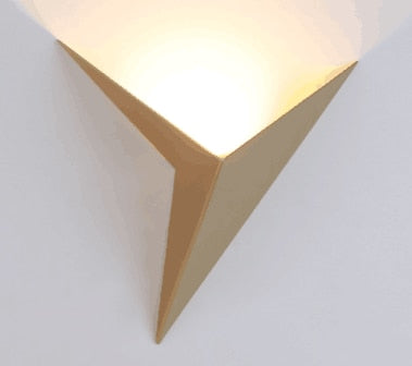 TriGlow – Triangular Wall Lamp for Sleek, Modern Lighting