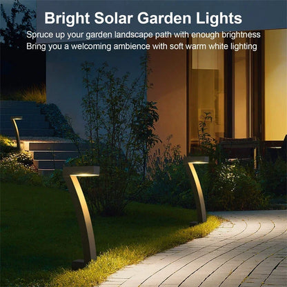 Solar LED Garden Lights - Waterproof Outdoor Pathway Spotlights for Yard & Driveway-2