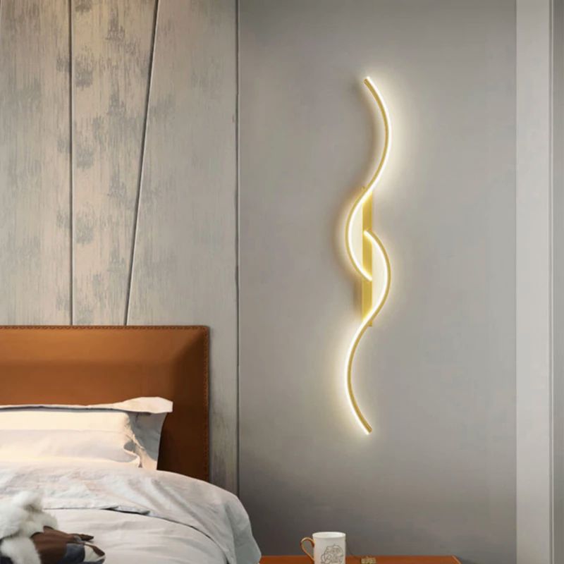 GlowCraft – Contemporary LED Wall Light with Artistic Design
