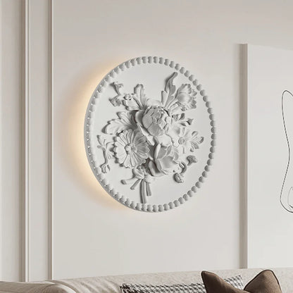 ImperialGlow – French Round Vintage Wall Lamp for Classic Elegance