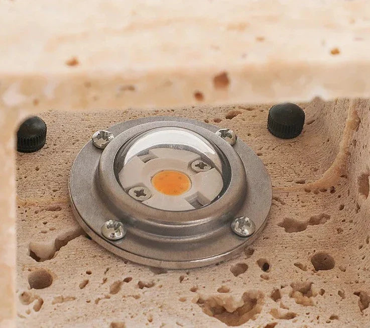 CitrusBeam - Luz de pared amarilla de piedra