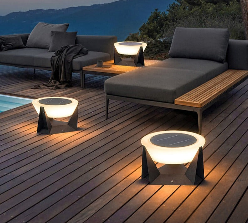 EcoBeam – Lampada da Parete Solare LED Impermeabile