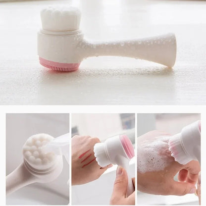 SilkGlow - 3D Silicone Face Cleanser & Exfoliator