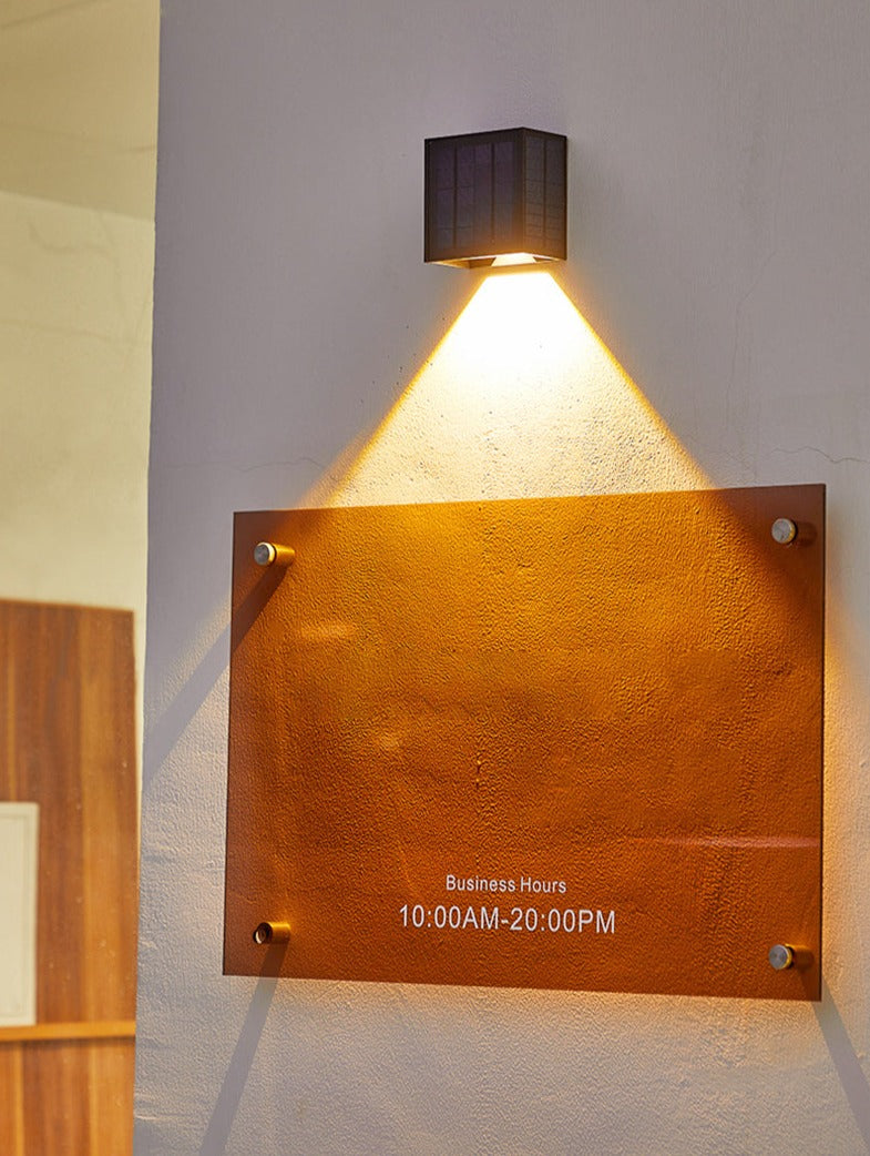 SolarFlare - Upward & Downward Solar Wall Lamp