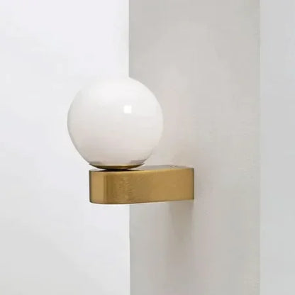 GlassHalo - Sleek Wall Bulb Lamp