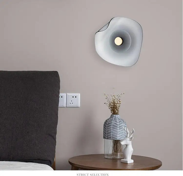 ClearAura - Sleek Glass Wall Lamp