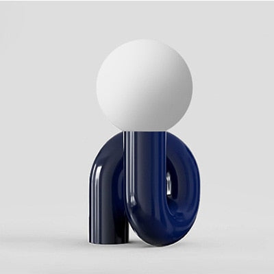 ArtGlow – Farverig Bordlampe til Livlige Interiører