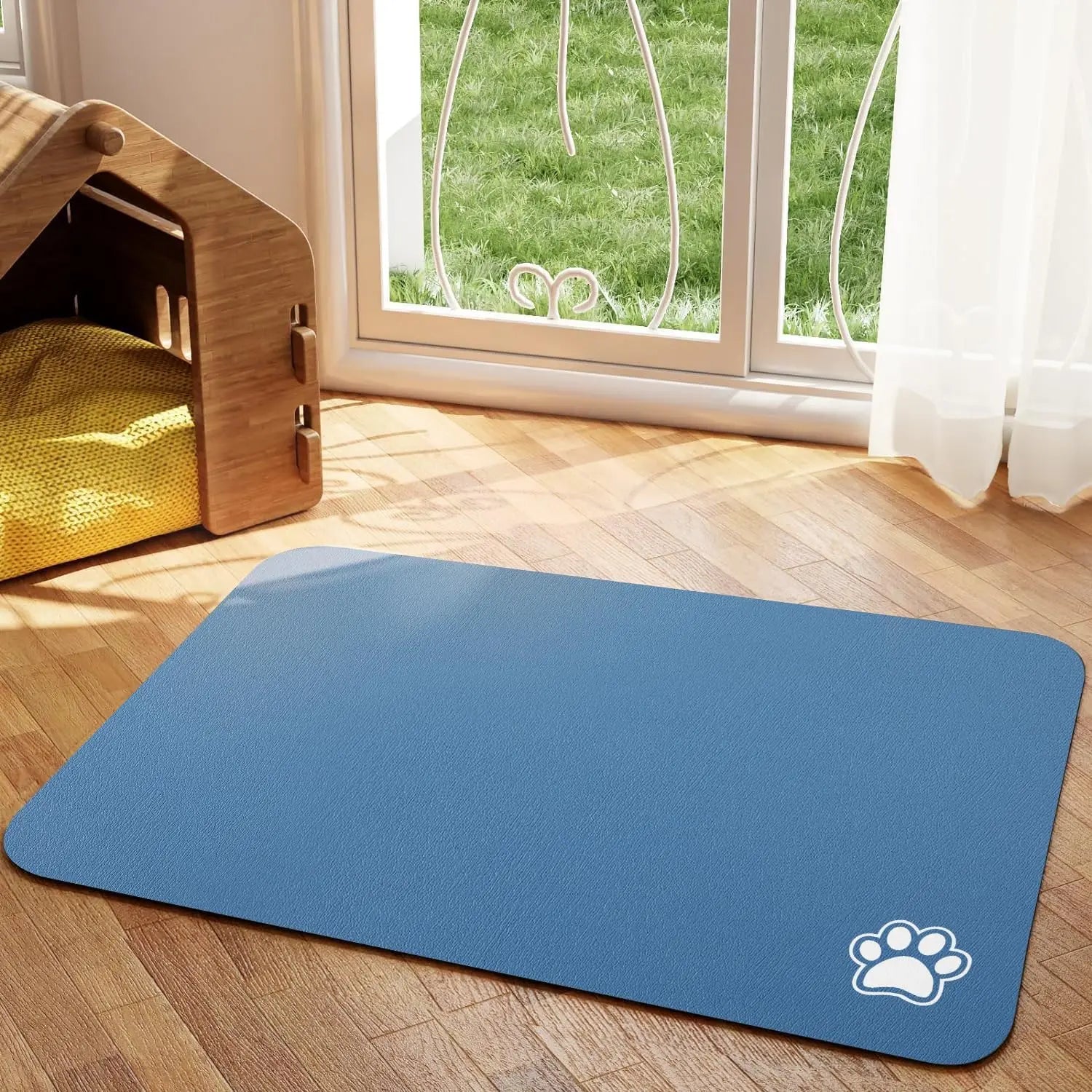 Variant image for Quicksip Absorbent Pet Placemat for Easy Cleaning & Quick Drying Floor Protection-10