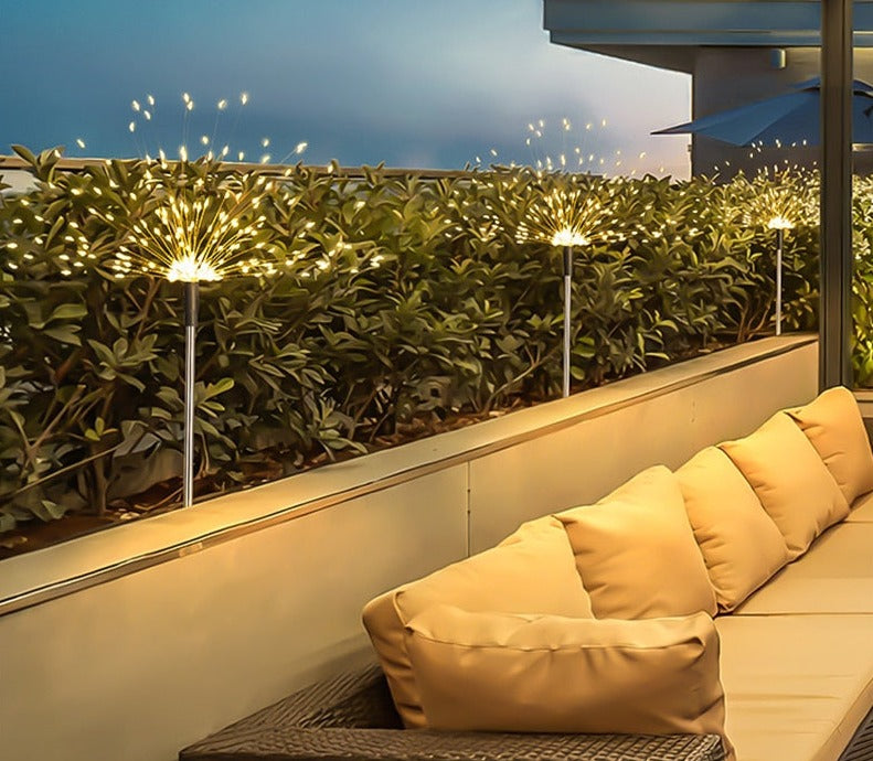 Solar Garden Light - Intelligent Sensor & IP65 Waterproof Solar Powered Outdoor Lights-5