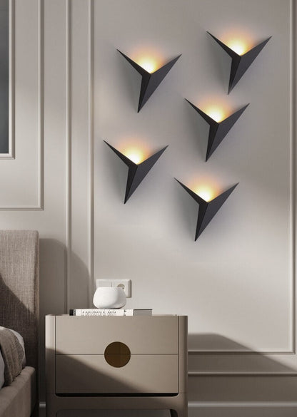 TriGlow – Triangular Wall Lamp for Sleek, Modern Lighting