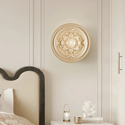 EpoqueBeam – Elegant French Round Wall Lamp for Retro Ambiance