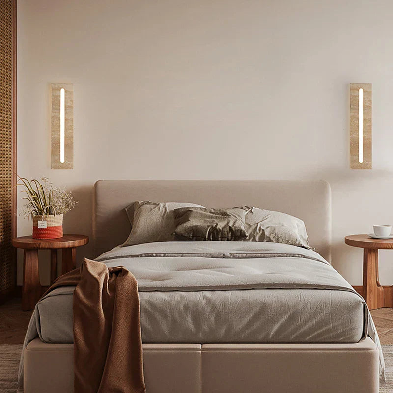 SereneAura – Modern Wabi-Sabi Wall Lamp