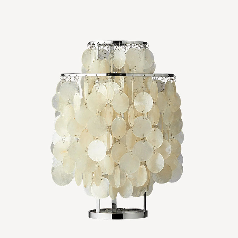 ShellLuxe - Table Lamp with Graceful Seashell Form and Comfortable Glow