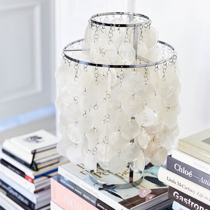 ShellLuxe - Table Lamp with Graceful Seashell Form and Comfortable Glow