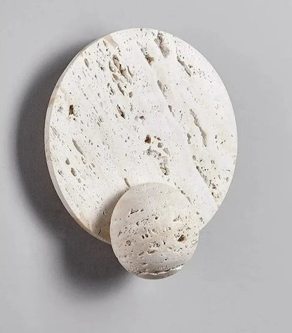 GraniteGlow - Round Stone Wall Fixture