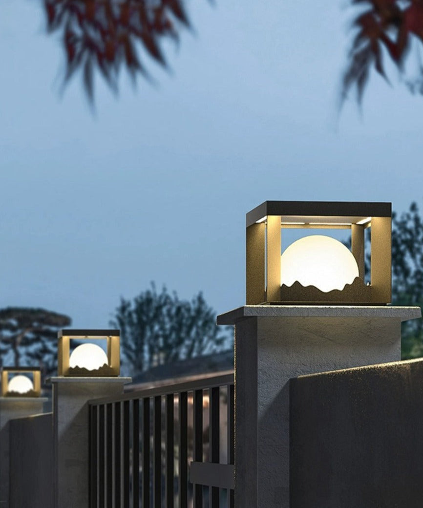 FenceGlow – Iluminación LED solar para paredes en espacios exteriores