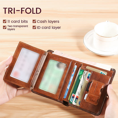 SecureGuard | Stylish Slim RFID Anti-Theft Wallet for Men 7