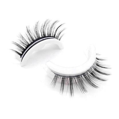 Self-Adhesive Reusable Eyelashes - Effortless Glamour, Allergy-Friendly, Easy Application-3