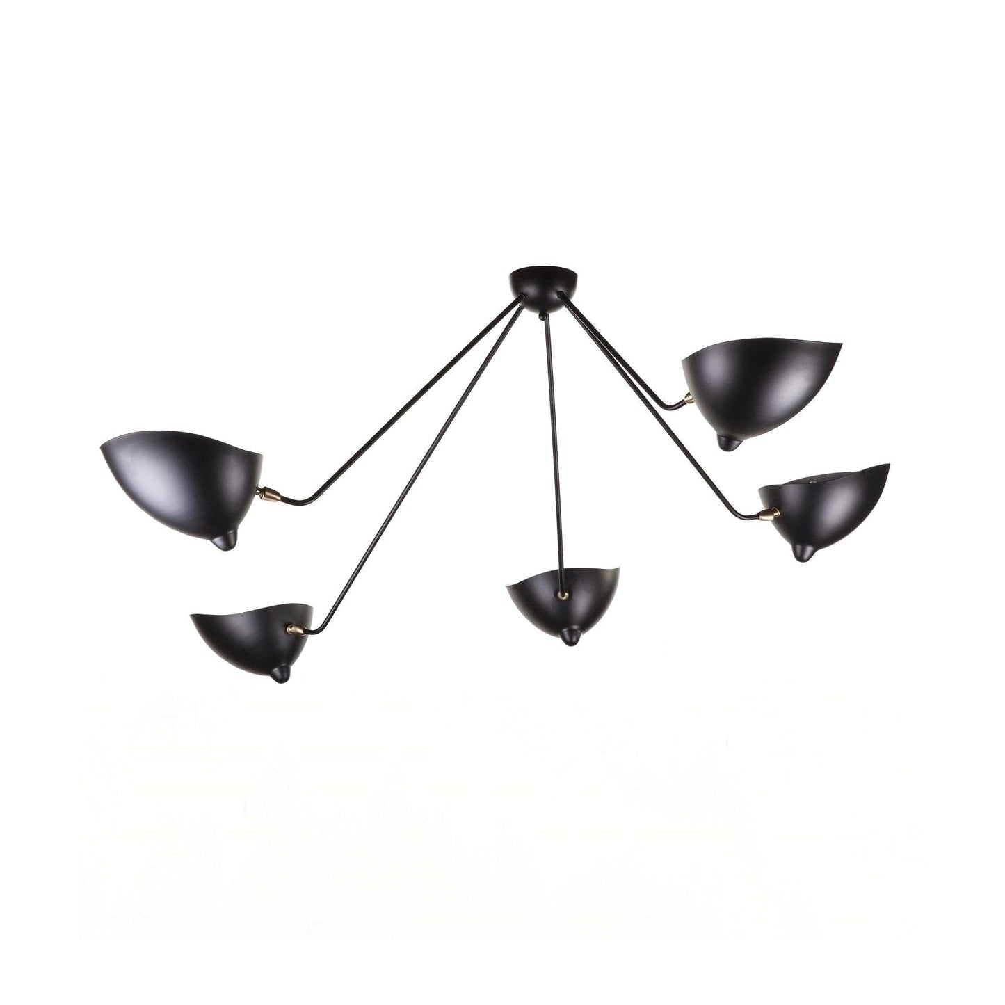 LuxeAura - Loftlampe med serge-inspireret design og raffineret lys