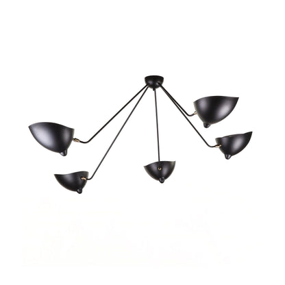 LuxeAura - Loftlampe med serge-inspireret design og raffineret lys