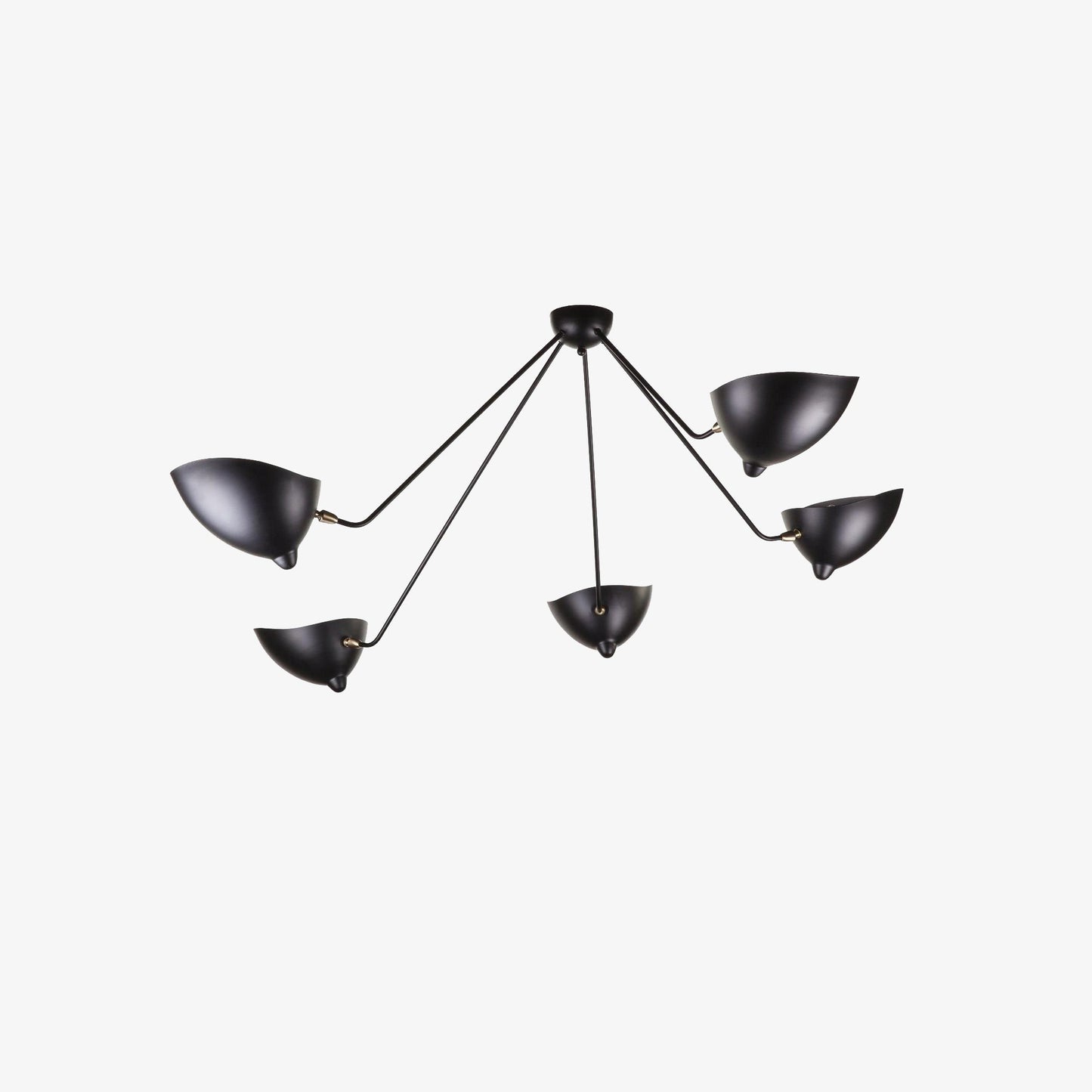 LuxeAura - Loftlampe med serge-inspireret design og raffineret lys
