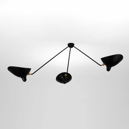 LuxeAura - Loftlampe med serge-inspireret design og raffineret lys
