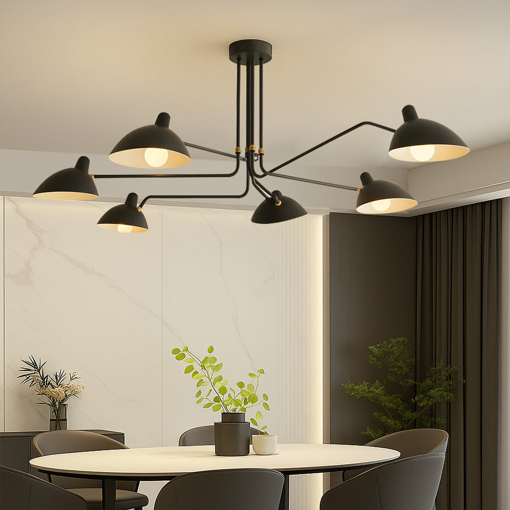 Serge Mouille Ceiling Lamp 2