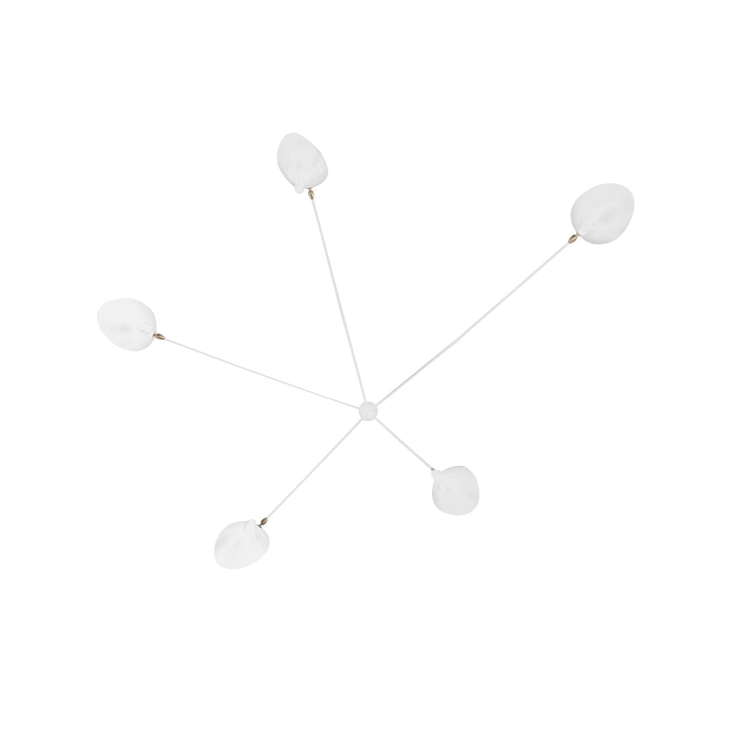 LuxeAura - Loftlampe med serge-inspireret design og raffineret lys