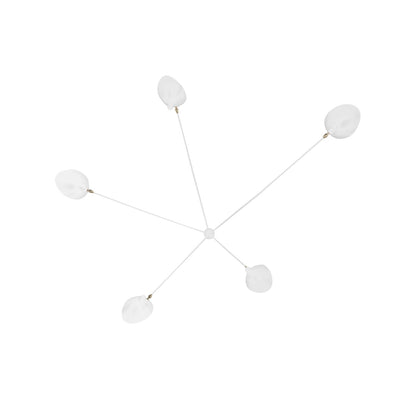 LuxeAura - Loftlampe med serge-inspireret design og raffineret lys