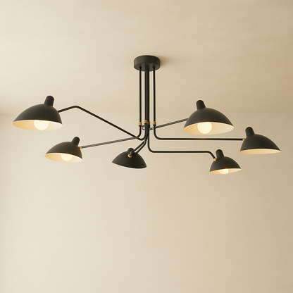 Serge Mouille Ceiling Lamp 4