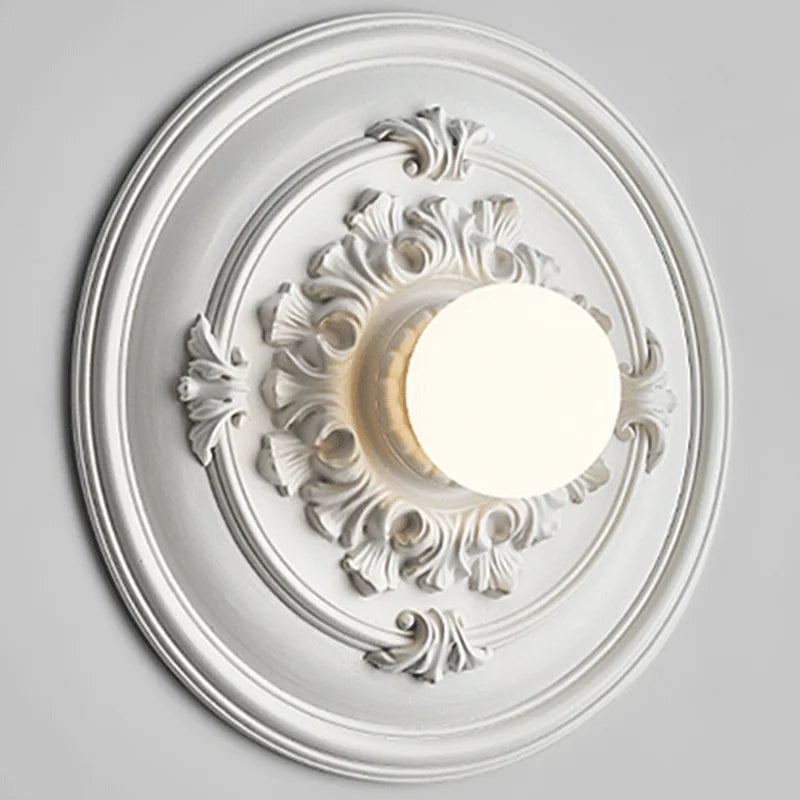 EpoqueBeam – Elegant French Round Wall Lamp for Retro Ambiance