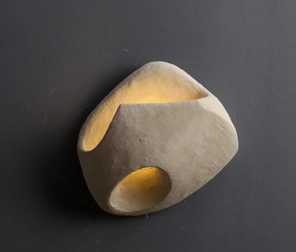 CalmSphere - Wabi-sabi Inspired Wall Light