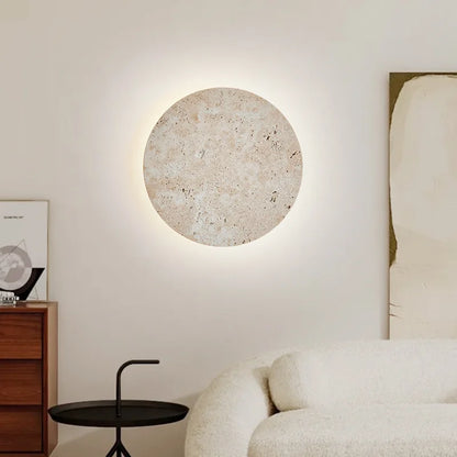 CircleLuxe - Travertine Wall Sconce