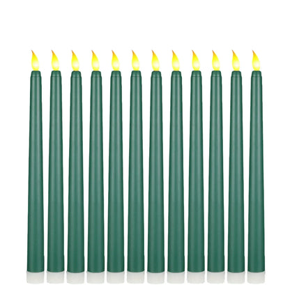 GloomLight - Candele LED nere coniche per Halloween e matrimoni