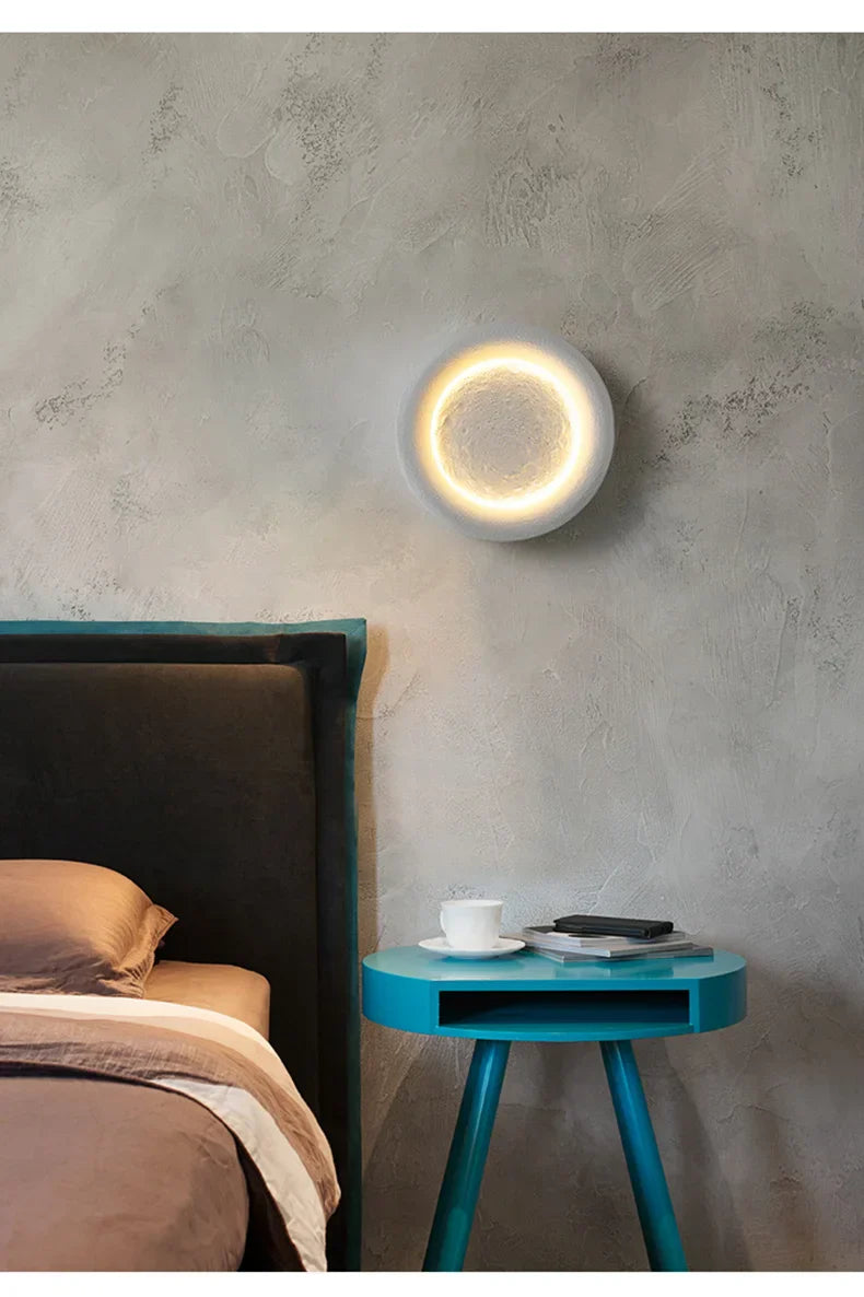 ZenMoon - Wabi Sabi Lunar Wall Lamp