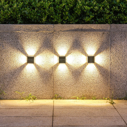 SolarVibe – Sustainable Solar Wall Light for Modern Outdoors