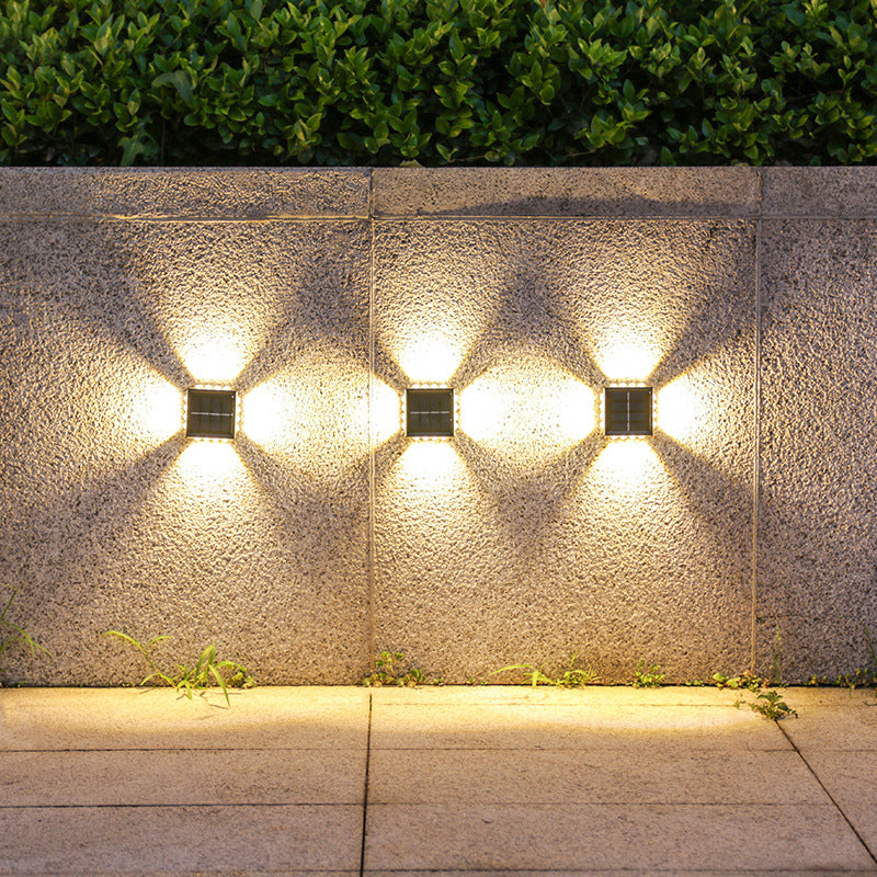 SolarVibe – Sustainable Solar Wall Light for Modern Outdoors