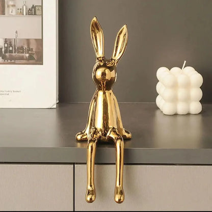 BunnyElegance - Stylish Rabbit Ornament