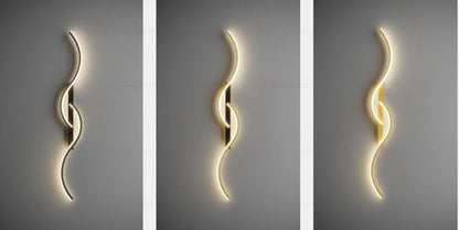 GlowCraft – Contemporary LED Wall Light with Artistic Design