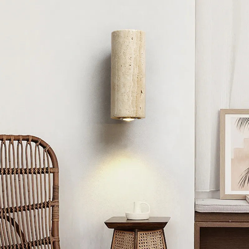 StoneGlow – Chic Wall Light Made with Natural Stone