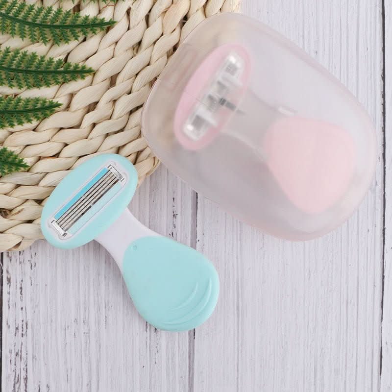 Sharpge – 4-Blade Compact Razor with Storage Case | Smooth Skin on the Go & at Home 2
