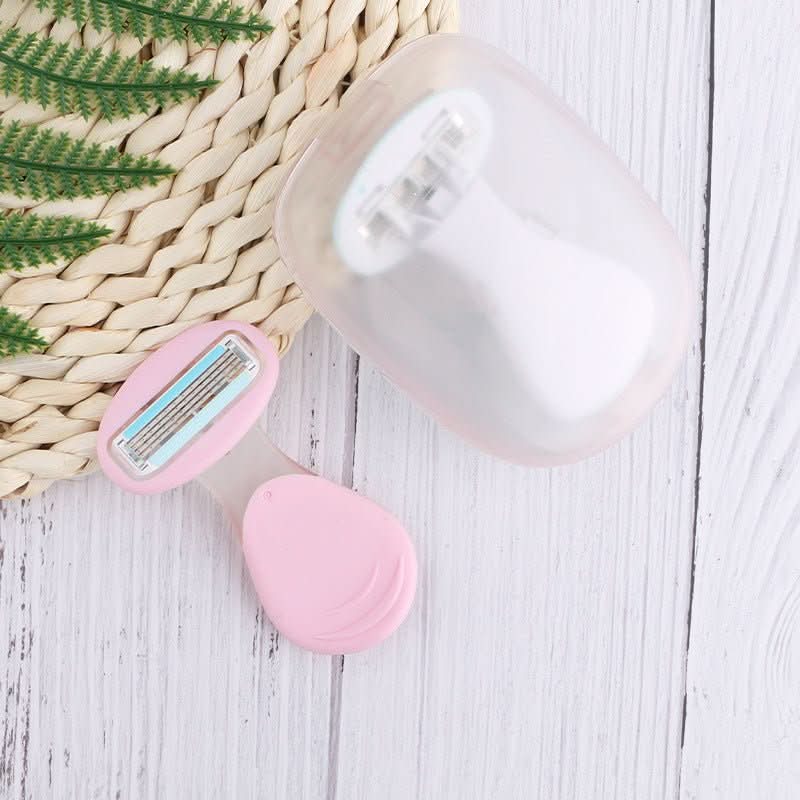 Sharpge – 4-Blade Compact Razor with Storage Case | Smooth Skin on the Go & at Home 5